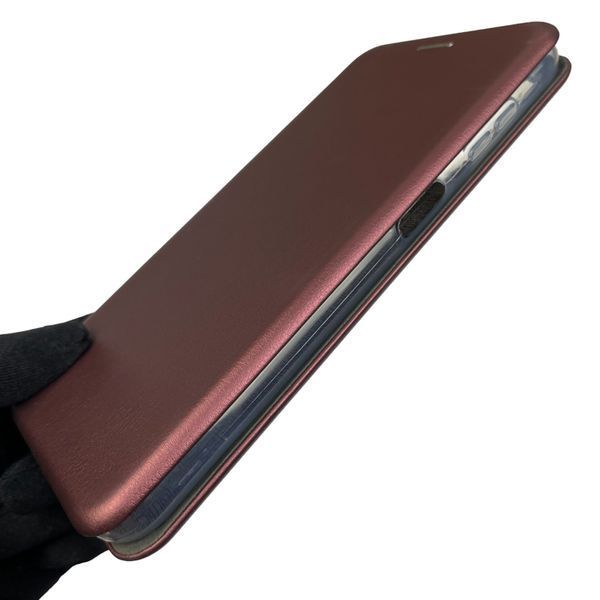 Чохол-книжка для Samsung Galaxy M14 5G (SM-M146) з підставкою на самсунг м14 бордова 0002108 фото