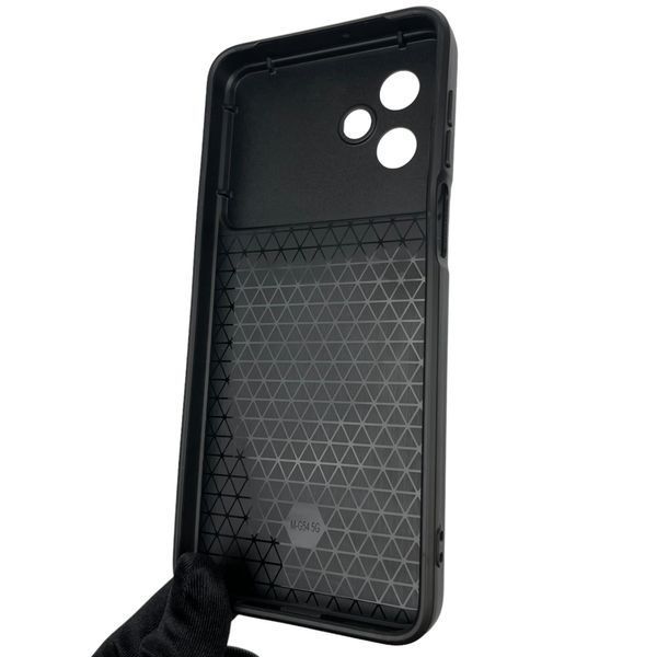 Чохол для Motorola G55 (PB5U0011RS) броньований з кільцем зі шторкою на камеру на моторола г55 темно-синій rg1 0013636 фото