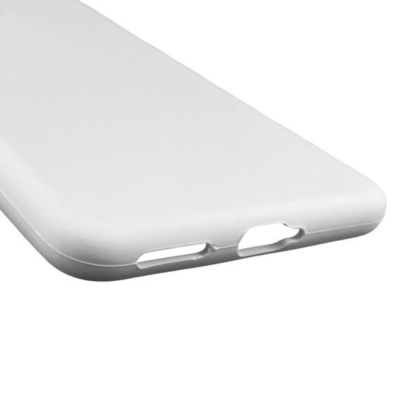 Чохол для Xiaomi Mi 11 Lite силіконовий з мікрофіброю нековзний на сяомі мі 11 лайт білий 0032436 фото