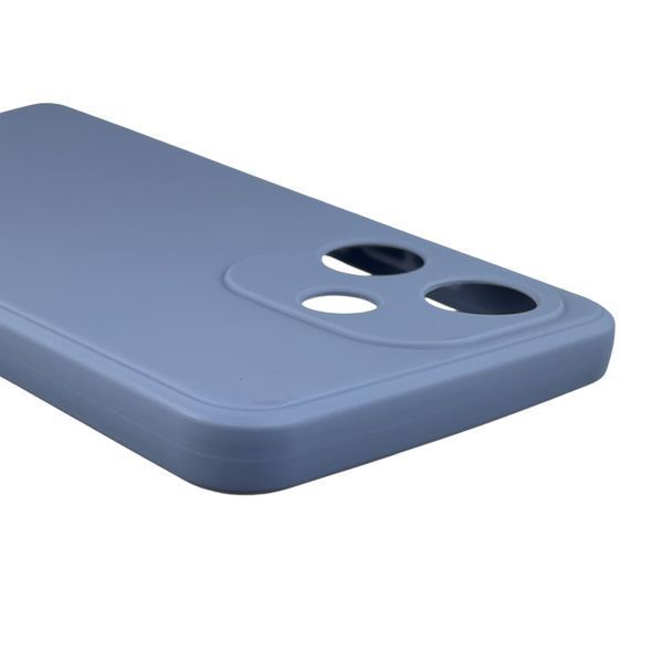 Чохол для Infinix Hot 30 з квадратними гранями із захистом камери на інфінікс хот 30 блакитний 0012352 фото