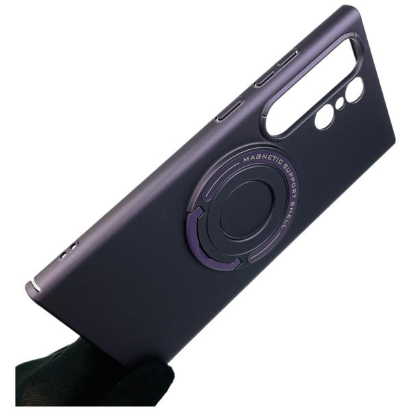 Чохол для Samsung Galaxy S23 Ultra SM-S918B з MagSafe з підставкою ультратонкий на самсунг с23 ультра фіолетовий 0001340 фото