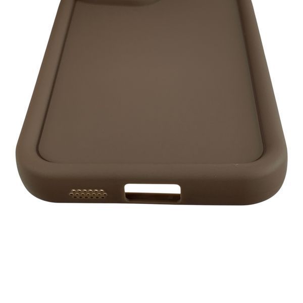 Чохол силіконовий Soft Touch для Samsung Galaxy S24 коричневий (Повний захист камери) 0054159 фото