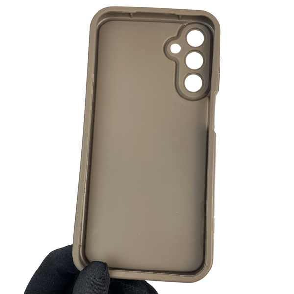 Чохол силіконовий Soft Touch з 3D принтом Майнкрафт для Samsung Galaxy A15 (SM-A155M) коричневий (Повний захист камери) 0041161 фото