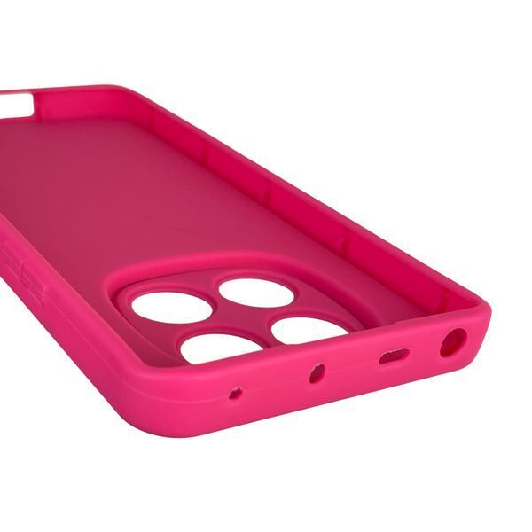 Чехол силиконовый оригинальный Soft Touch с 3D принтом волшебной минни маус для Xiaomi Redmi Note 14 Pro 4G малиновый (Полная защита камеры) 0050161 фото