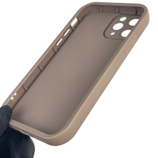 Чехол силиконовый оригинальный Soft Touch с 3D принтом мема сибу для Apple iPhone 11 Pro коричневый (Полная защита камеры) 0047286 фото