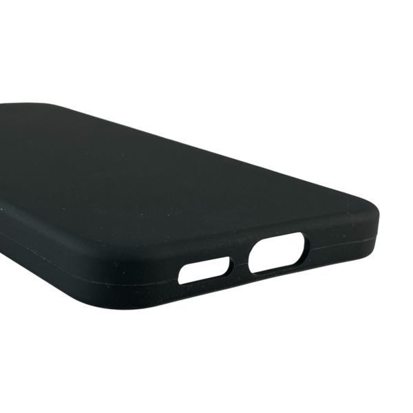 Чохол для Samsung Galaxy S25 (SM-S931B) силіконовий з мікрофіброю нековзний на самсунг с25 чорний 0032213 фото