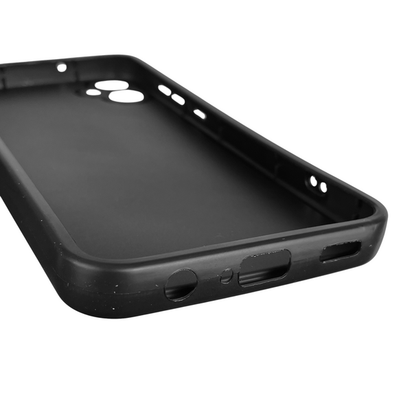 Чехол силиконовый Soft Touch для Samsung Galaxy A05 (SM-A055) черный (Полная защита камеры) 0039498 фото