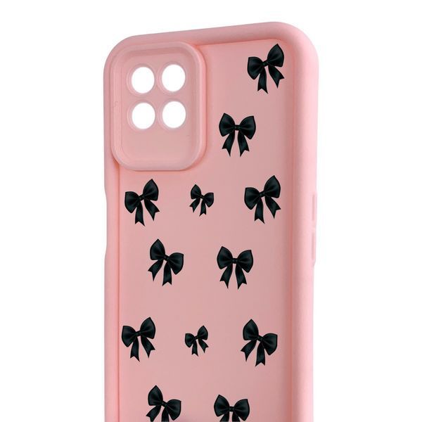 Чохол силіконовий Soft Touch з 3D принтом для Realme 8i рожевий (Повний захист камери) 0057507 фото