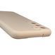 Чехол для Samsung Galaxy S21 FE (SM-G990B) силиконовый с микрофиброй нескользящий на самсунг с21 фе пудровый 0032175 фото 5