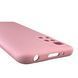 Чохол для Xiaomi Redmi 10 (4G) силіконовий з мікрофіброю нековзний на сяомі редмі 10 4г рожевий 0032546 фото 3