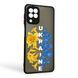 Чохол для телефона Samsung Galaxy M22 4G (SM-M225F) с 3D принтом патріотичним із захистом камери на самсунг м22 4г чорний 0038031 фото 1
