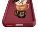 Чехол силиконовый Soft Touch с 3D принтом Чашка кофе для TECNO Spark 10C (KI5m) бордовый (Полная защита камеры) 0070741 фото 6