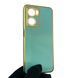 Чохол для OPPO A77s (4G) із захистом камери із золотою окантовкою на оппо а77с бірюзовий gs1 0020117 фото 1