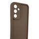 Чохол силіконовий Soft Touch для Samsung Galaxy S24 коричневий (Повний захист камери) 0054159 фото 3