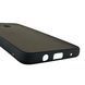 Чохол для Tecno Spark 7 Go (KF6m) матовий з високими бортами з захистом камери на техно спарк 7 го чорний 0013566 фото 6