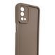 Чохол силіконовий Soft Touch для Oppo A55 коричневий (Повний захист камери) 0054279 фото 3