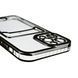 Чехол для Apple iPhone 12 Pro с чёрной окантовкой с карманом для карт на айфон 12 про чёрный 0012997 фото 5