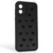 Чехол силиконовый Soft Touch с 3D принтом для Motorola Moto E13 (PAXT0034) черный (Полная защита камеры) 0040254 фото 1