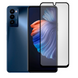 Захисне скло МАТОВЕ для телефона Tecno Camon 18P (CH7n) протиударне повноекранне на техно камон 18п чорне 0039257 фото 1