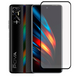 Захисне скло для телефона Tecno POVA 2 (LE7n) протиударне повноекранне на техно пова 2 чорне 0038366 фото 1