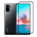 Защитное стекло для телефона Xiaomi Redmi Note 10 противоударное полноэкранное на сяоми редми нот 10 черное 0038438 фото 1