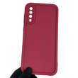 Чехол силиконовый Soft Touch для Samsung Galaxy A50 (SM-A505F) бордовый (Полная защита камеры) 0039615 фото