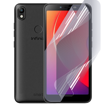 Плёнка гидрогелевая для Infinix Smart 2 HD глянцевая противоударная на инфиникс смарт 2 хд прозрачная 0035328 фото
