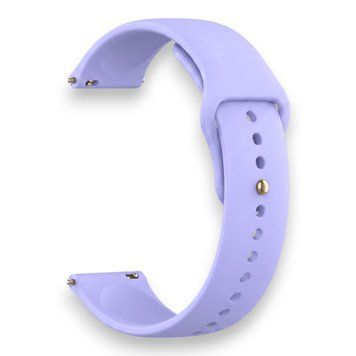 Ремешок силиконовый 20 мм для Withings ScanWatch Nova (43mm) сиреневый 0055533 фото