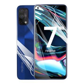 Плівка гідрогелева для Realme 7 Pro глянцева протиударна на реалмі 7 про прозора 0003138 фото