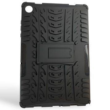 Чехол для Samsung Galaxy Tab A11 Plus 11" (X230 / X236) противоударный с подставкой черный (Powerful Case) 0062398 фото