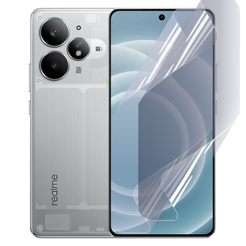 Плівка гідрогелева для Realme Neo 7 Turbo глянсова протиударна на реалмі нео 7 турбо прозора 0033991 фото