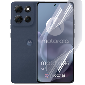 Плівка гідрогелева для Motorola Moto G86 Power 5G глянсова протиударна на моторола г86 павер 5г прозора 0033737 фото