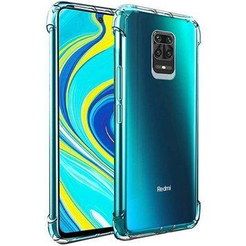 Протиударний чохол для Xiaomi Redmi Note 9s прозорий, посилені кути, TPU (сяоми редми нот 9с) 0061727 фото