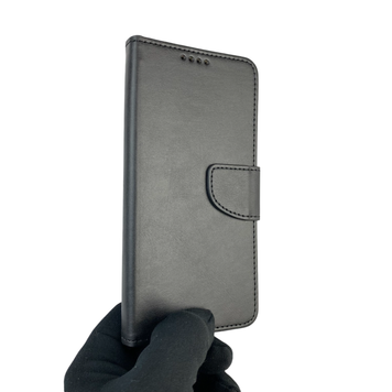 Чохол-книжка для телефона Vivo Y33S шкіряна з магнитною застібкою на віво у33с чорна 0025557 фото