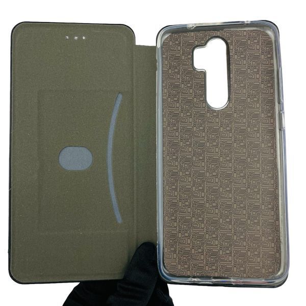 Чохол-книжка для Xiaomi Redmi Note 8 Pro з підставкою на сяомі редмі нот 8 про чорна 0001609 фото