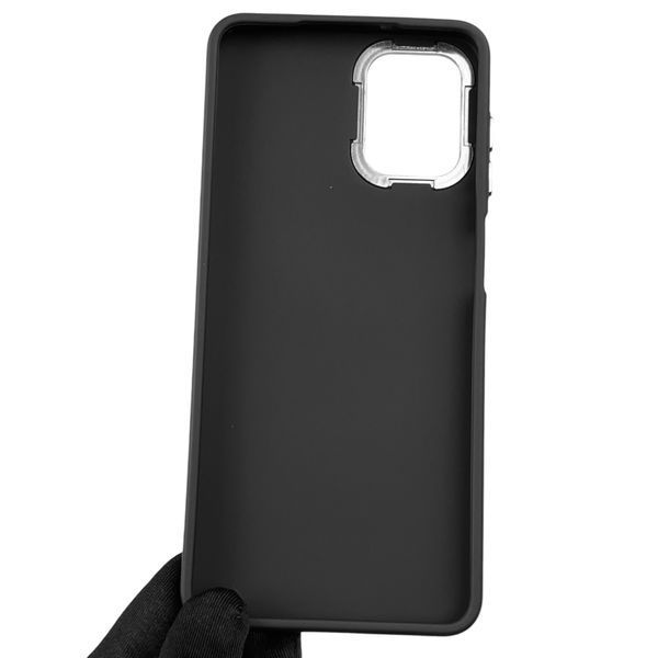 Чохол для Samsung Galaxy M12 (SM-M127F) із захистом на камері з мікрофіброю на самсунг м12 чорний 0012187 фото