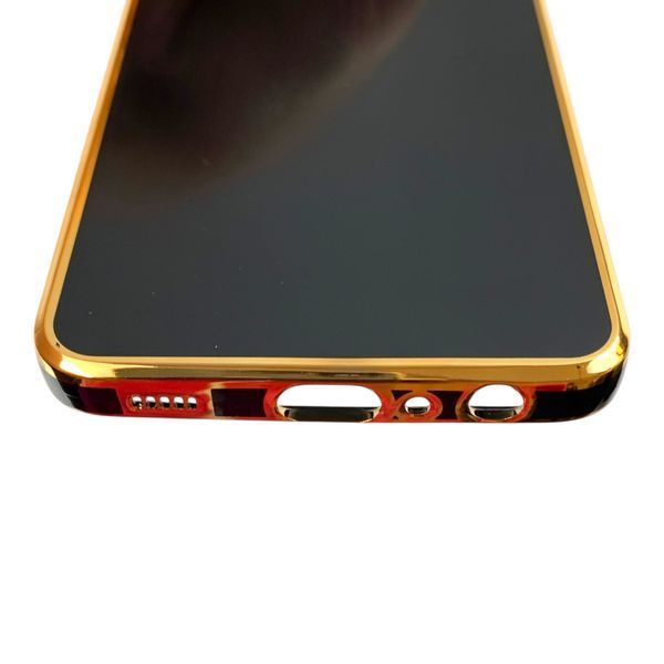 Чохол для Samsung Galaxy A32 4G (SM-A325F) глянцевий із захистом камери із золотою окантовкою на самсунг а32 4г чорний gs1 0019745 фото