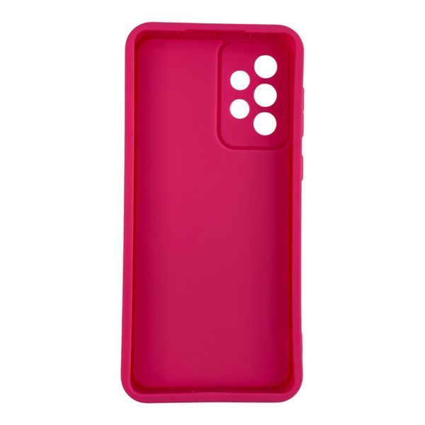 Чохол силіконовий Soft Touch для Samsung Galaxy A73 5G малиновий (Повний захист камери) 0054009 фото