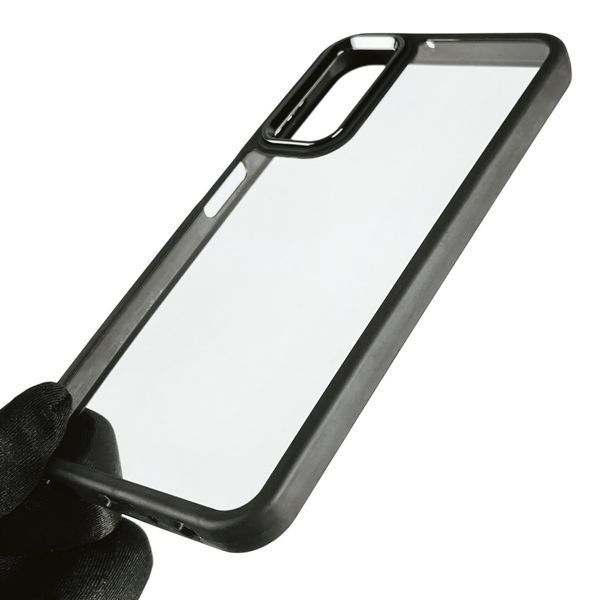 Чехол для Samsung Galaxy A24 4G SM-A245F с цветными высокими бортами на самсунг а24 чёрный 0007814 фото