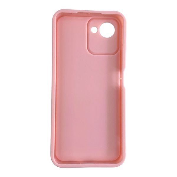 Чехол силиконовый Soft Touch для Realme C30s розовый (Полная защита камеры) 0054341 фото