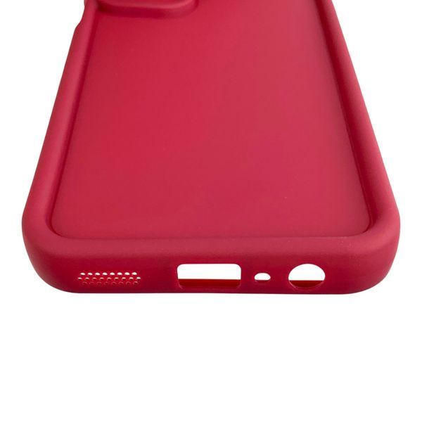 Чехол силиконовый Soft Touch для Realme C65 бордовый (Полная защита камеры) 0054115 фото