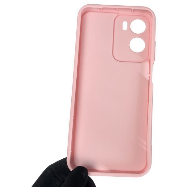 Чехол силиконовый Soft Touch с 3D принтом для Motorola G05 розовый (Полная защита камеры) 0044380 фото