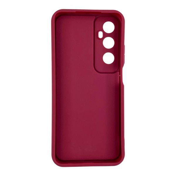 Чехол силиконовый Soft Touch для Realme C65 бордовый (Полная защита камеры) 0054115 фото