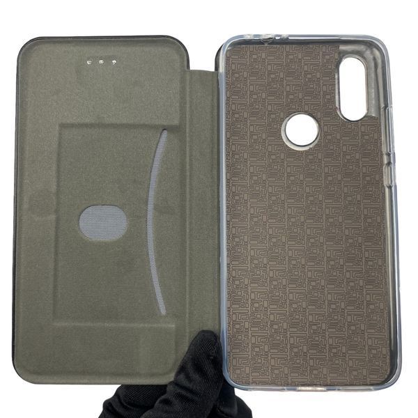 Чехол-книжка для Xiaomi Redmi 7 с подставкой на сяоми редми 7 чёрная 0002102 фото