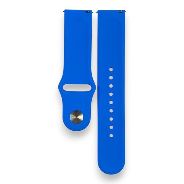 Ремешок силиконовый 22 мм для Polar Vantage V3 синий 0056989 фото