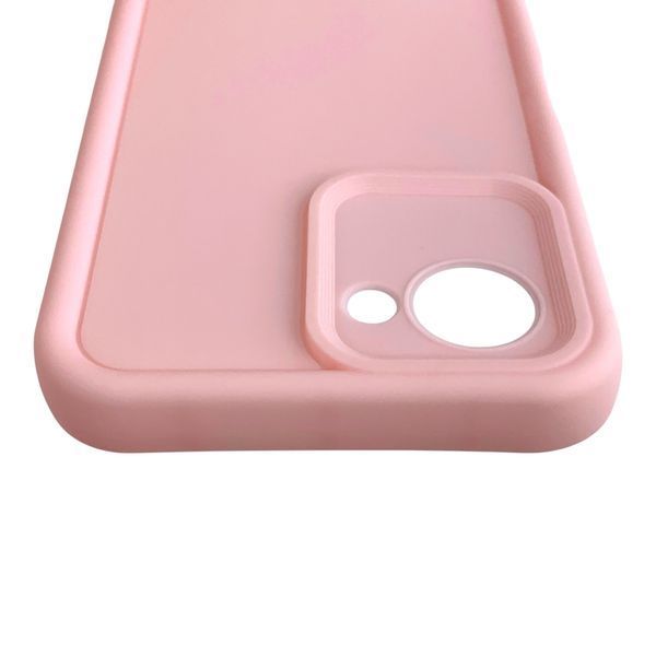 Чехол силиконовый Soft Touch для Realme C30s розовый (Полная защита камеры) 0054341 фото
