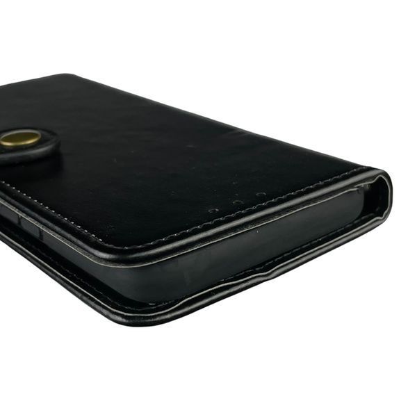 Чохол-книжка для TECNO POP 5 LTE (BD4i) з магнітною застібкою з підставкою на техно поп 5 лте чорна 0011967 фото