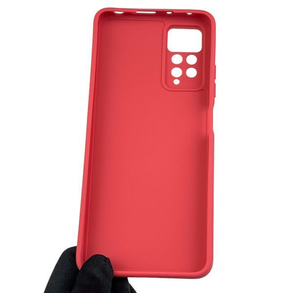 Чехол для Xiaomi Redmi Note 11 Pro 5G с квадратными гранями с защитой камеры сяоми нот 11 про 5г красный 0012820 фото