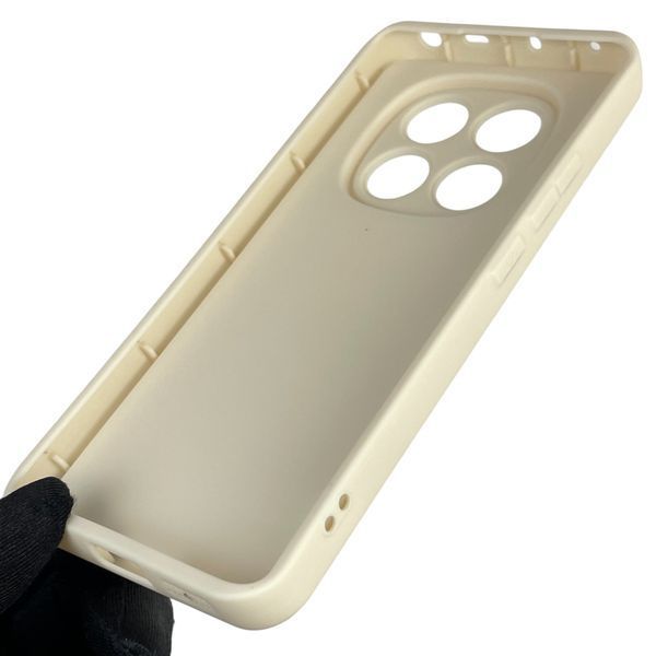 Чехол силиконовый оригинальный Soft Touch с 3D принтом волшебной минни маус для Xiaomi Redmi Note 14 Pro 4G молочный (Полная защита камеры) 0050162 фото