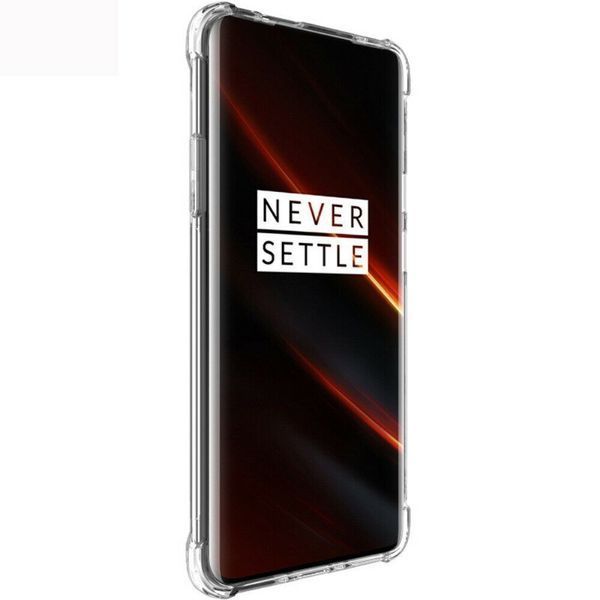Прозрачный чехол для OnePlus 7T Pro с углами-амортизаторами противоударный (ванплюс 7т про) 0061412 фото